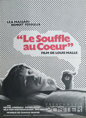 MURMURREN DES HERZEN - LE SOUFFLE AU COEUR - MALLE / SMOKING - ORIGINAL POSTER
