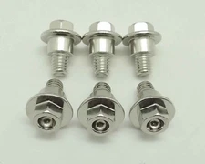 6 SPECBOLT NICKEL PLATED FORK GUARD BOLT KIT FOR KTM SX-F XC-W LC4 MXC 4 Stroke