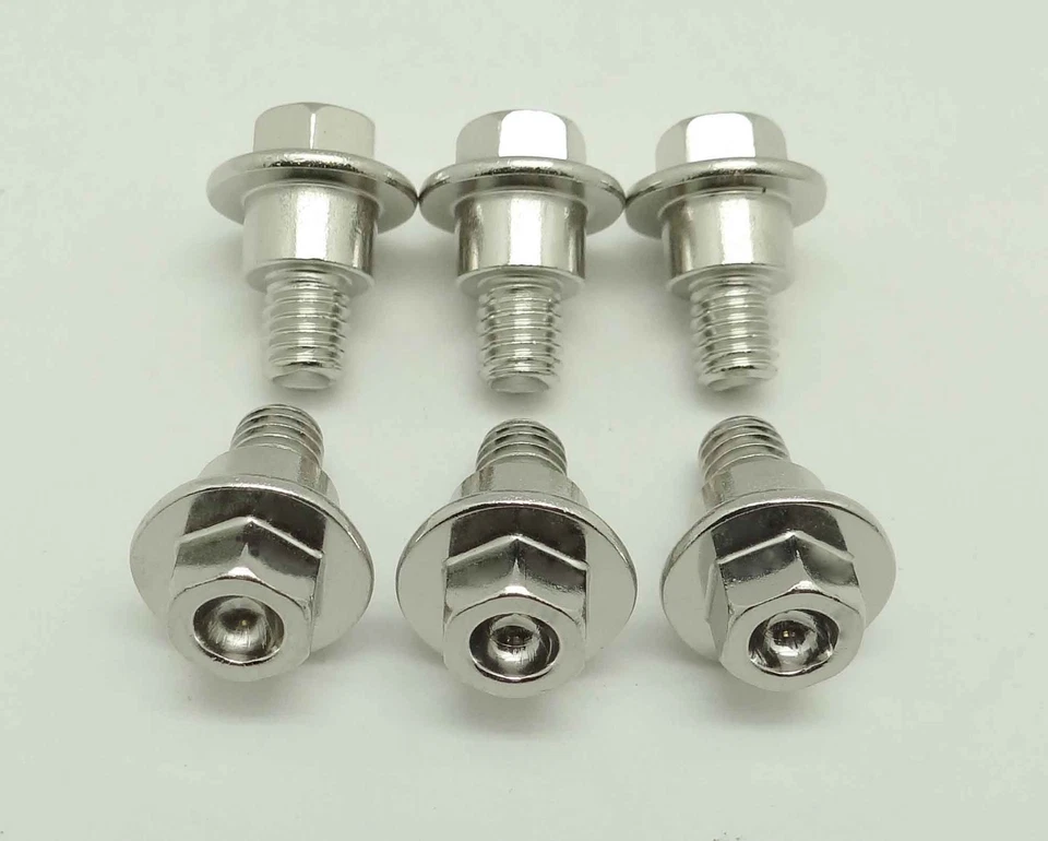 SPECBOLT NICKEL WURKS FORK GUARD BOLTS FOR KTM HUSQVARNA FC FE 125 250 300 450 - Image 3 of 4