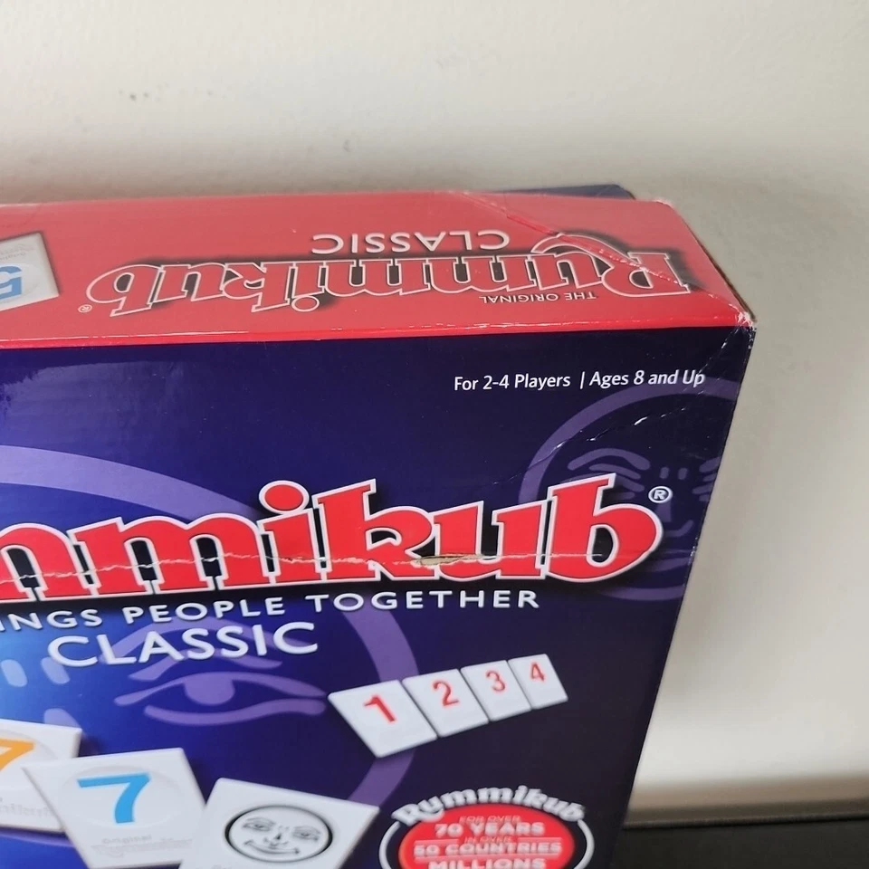 Rummikub by Pressman Classic Edition The Original Rummy Tile Game OPEN BOX - Image 3 of 4