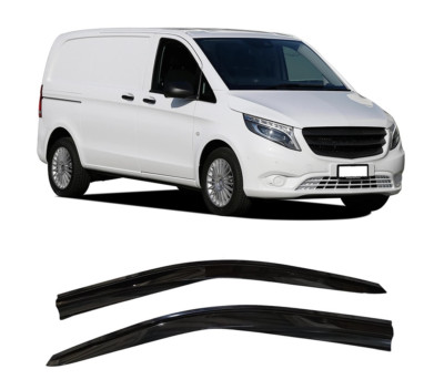 Deflettori Di Vento Per Finestrini Neri Sole Per Mercedes Vito Viano ...