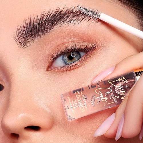 Eveline BrowGo Ultra Fixing Eyebrow Gel Clear Shape and Care Eyebrow Styling 6ml - Picture 3 of 3