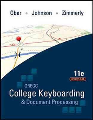 Gregg College Keyboarding & Document Processing (Gdp11) Microsoft Word 2016 Manu