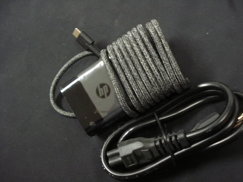 NEW Genuine OEM 65W USB-C AC Adapter Charger for HP Spectre x360 13 14 15 Series - Picture 3 of 7