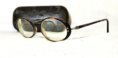 Emporio Armani, Italy 570 eyeglass frame 49-19-130 Tortoise eyewear glass frame