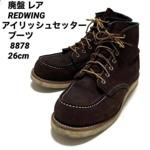 Red Wing Boots 8878 Irish Setter SizeUS:8E Leather Brown 013834d - Afbeelding 1 van 24