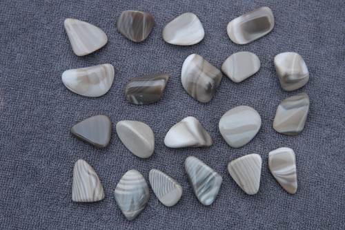 STRIPED FLINT ROCK ALL NATURAL FIRE ROCKS STONES, JEWELRY, HANDMADE,NATURAL, - Picture 10 of 12