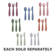 Quality EZPZ Child-Safe and BPA-Free Silicone Happy Utensils for Toddler Feeding