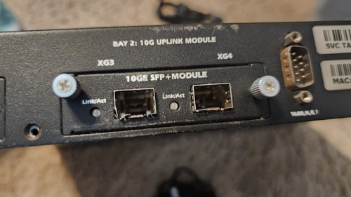 Dell PowerConnect 6224P 24 Port Gigabit Ethernet PoE Switch W/10GE SPF Module - Picture 4 of 6