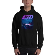 New JDM Initial D Men's Hoodie Sweatshirt with Pockets S-5XL Assorted Colors
