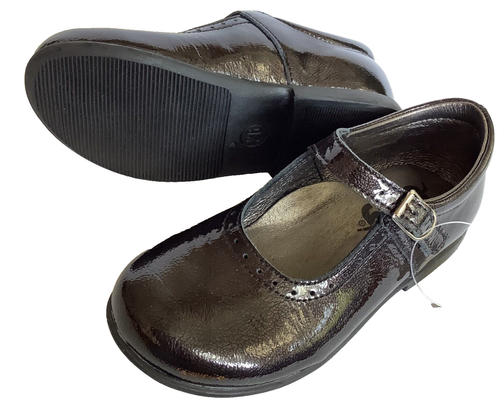 Bopy from France childs Black patent leather Mary Jane shoes - Bild 3 von 6