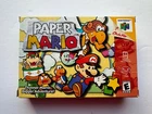 Paper Mario Nintendo 64 CIB N64 All Authentic Tested