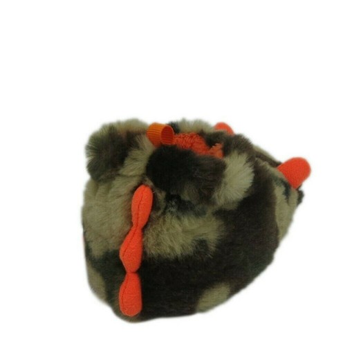 Pantuflas de felpa con garra de dinosaurio en camuflaje - Imagen 4 de 7