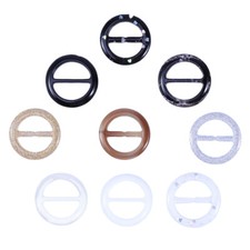 9pcsT-Shirt Clips shirt ring scarf jewelry slides /pack Scarf
