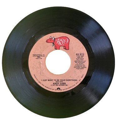 Andy Gibb: I Just Want to Be Your Everything / In the End, 45 RPM, 1977