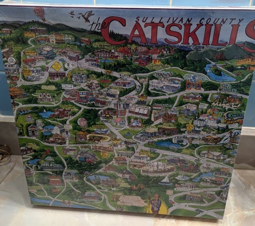 RARE Sullivan County Catskills 1000 Piece Jigsaw Puzzle NOS