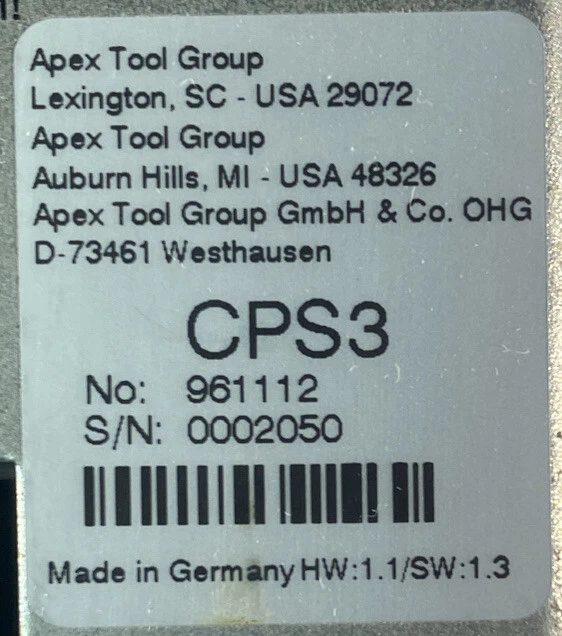 APEX CPS3 SERVO DRIVE CPS3 OVERNIGHT SHIPPING - Image 3 of 4