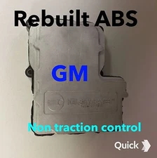  99 1/2 00 01 02  SILVERADO ABS, Anti skid module  Non Traction Control.REBUILT 