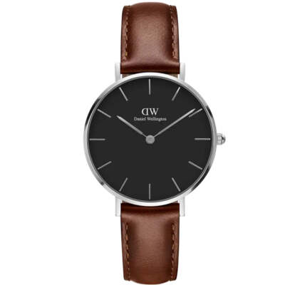 Daniel Wellington Petite Bristol Damenuhr Silber DW00600177
