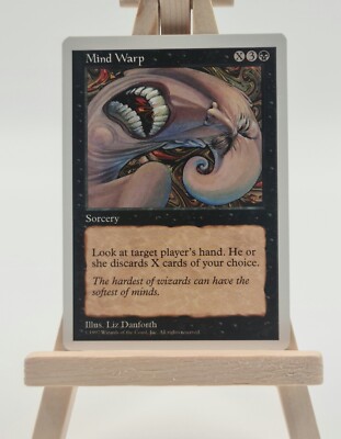 Mind Warp Fifth Edition (5ED) Magic Karte MTG englisch (Gedankenkrümmung)