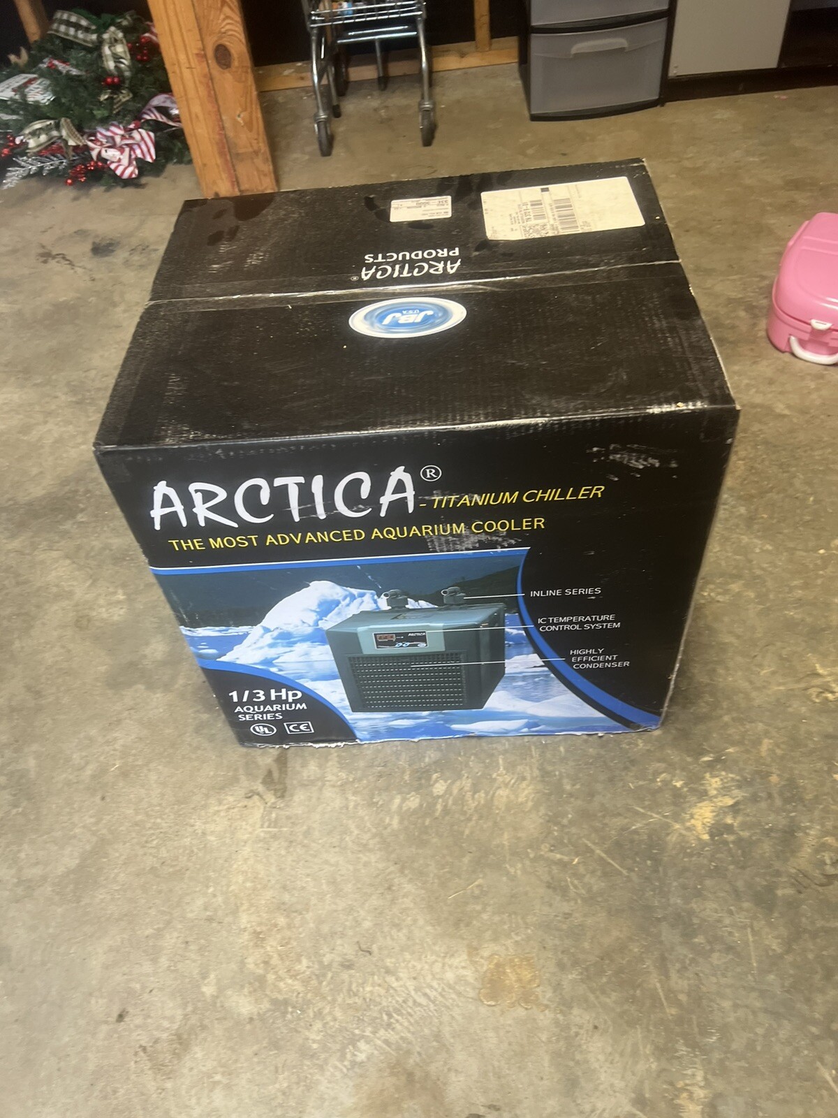 JBJ Arctica DBM250 1/3HP Titanium Aquarium Chiller eBay