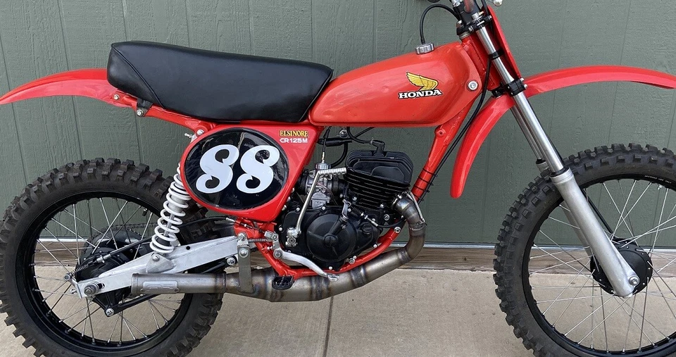 Palanca de arranque Honda Elsinore CR125M CR125 MT125 MR175 Foto 2 de 4