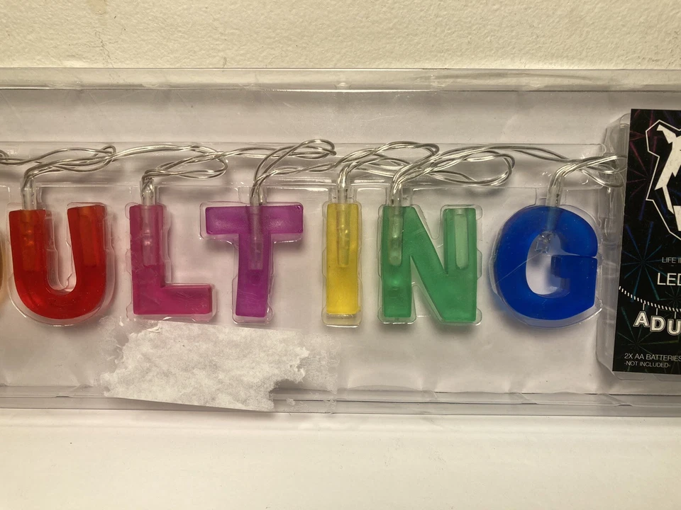 LIT - Life In Technicolor "Adulting" LED Multi-Color String Lights New - Image 3 of 4