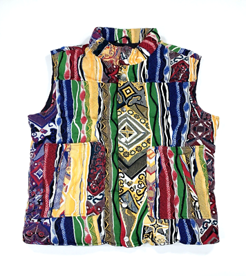 Coogi Australia Biggie OG Sweater Down Vest Multicolor C65350