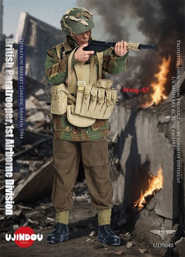 UJINDOU UD9048 British 1st Parachute Division Red Devils 1/6 Action Figure Gift - Picture 15 of 24