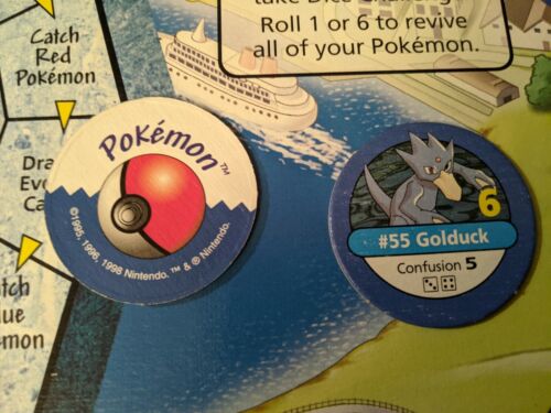 1999 Pokemon Master trainer Board Game Replacement Parts U PICK POG Card Token - Picture 26 of 215