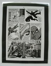 Original Production Art AMAZING SPDER-MAN #236 pg. 15, JOHN ROMITA JR & GIACOIA 