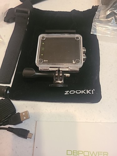DBPOWER N6 4K Touchscreen WiFi Action Camera LCD w/Zookki accessories - Picture 8 of 8