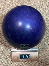 Brunswick Axis Bowling Ball Purple SWIRL 9 Pounds 15.7 Ounces Single Drill