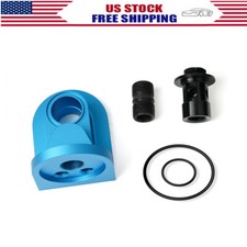 For Ford M-6880-b50 90 Degree Oil Filter Adapter With O-ring Billet Aluminum