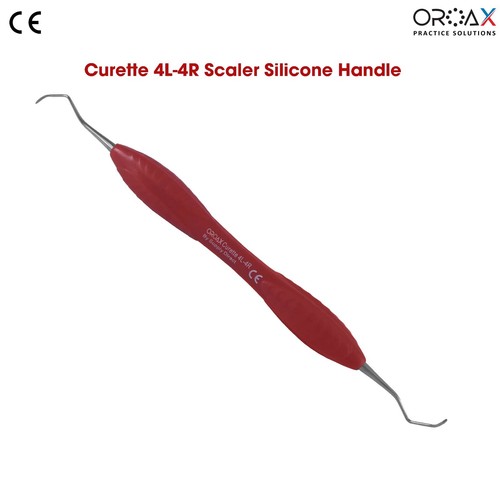 Dental Periodontics 4L-4R Curette Columbia Silicone Coated Dentist Hand Tools - Picture 2 of 3