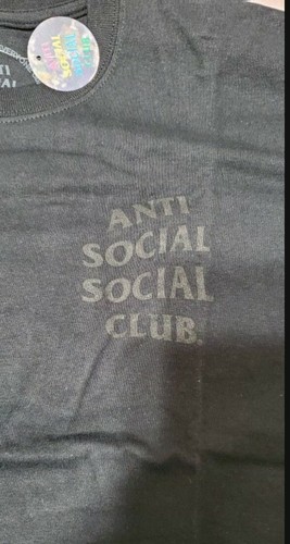 ANTI SOCIAL SOCIAL CLUB DRAMATIC KKOCH TEE SIZE (M) BLACK - Picture 5 of 7