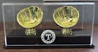 Texas Rangers Gold Glove Double Baseball Display Case *$40 Retail/Fanatics*