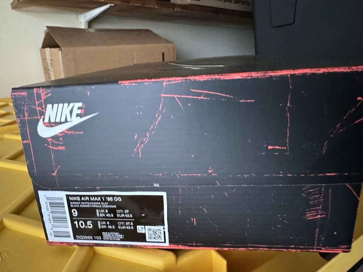 NIKE AIR MAX 1 '88 0G PREMIUM DQ3989-103 BRAND NEW US SIZE 9