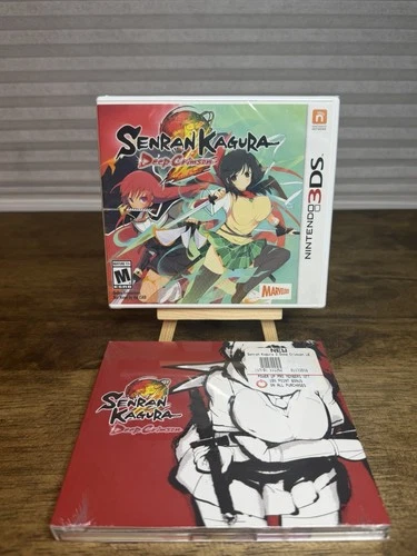 Senran Kagura 2: Deep Crimson W/ Music CD Soundtrack (Nintendo 3DS, 2015) Sealed