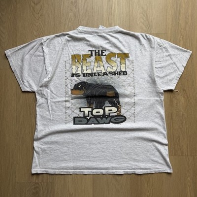 GRIFFONS CD2種 + ROTTWEILER Tシャツ Vintage 90s Top Dawg Size XL Rottweiler T-Shirt 1995 Gray Single