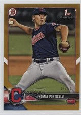 2018 Bowman Draft Gold 38/50 Thomas Ponticelli #BD-42 sc2