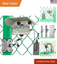 Compact Magnetic Fence Mount with Shade for GoPro, iPhone, Mevo Start Recording