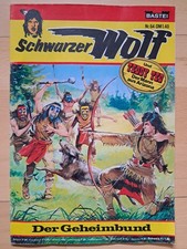 Schwarzer Wolf Nr.64 - Z1-2 ORIGINAL BASTEI WESTERN COMICHEFT