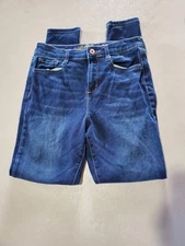 Arizona Jean Company Womens Dark Blue  Jegging Skinny Jeans  Size 7