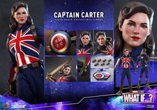 Hot Toys TMS059 Marvel What If? Captain Carter 1/6 Scale Figure