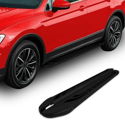 For Audi Q7 2017-2026 OMAC USA 1119937B FABA Black Step Boards