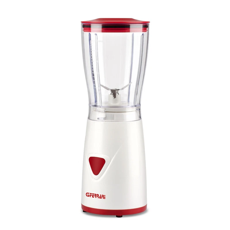 Mini Frullatore Mixer con Bicchiere 500 cc Bianco 170 Watt Frullati Centrifugati