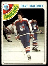 1978-79 O-Pee-Chee Dave Maloney New York Rangers #221