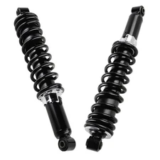 2 Front Shocks with Black Springs for Yamaha Blaster 200 fits 1988-2006 YFS200