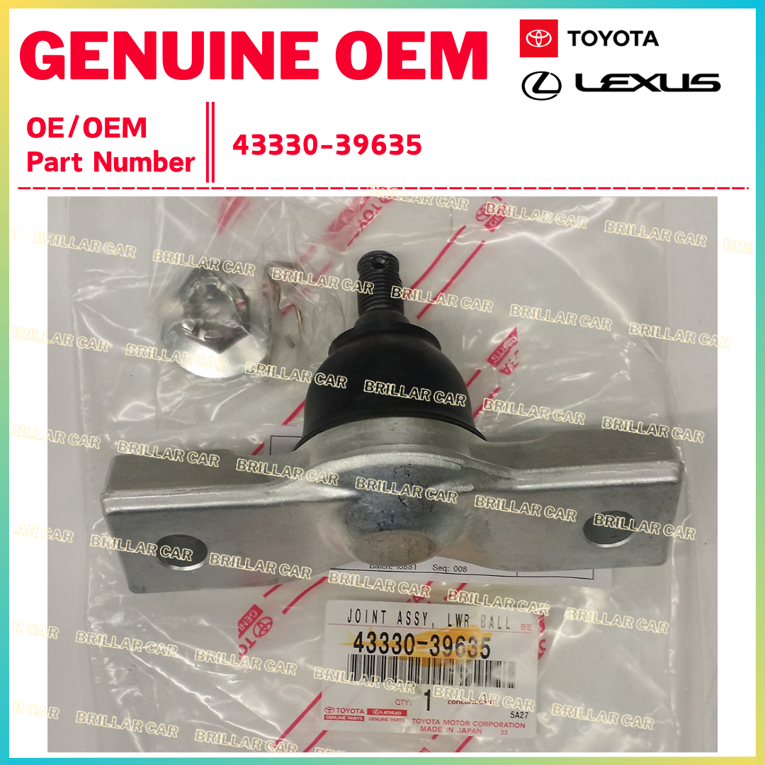 Toyota Genuine 4333039635 Joint Assy Lower Ball Front RH Or LH 43330 ...